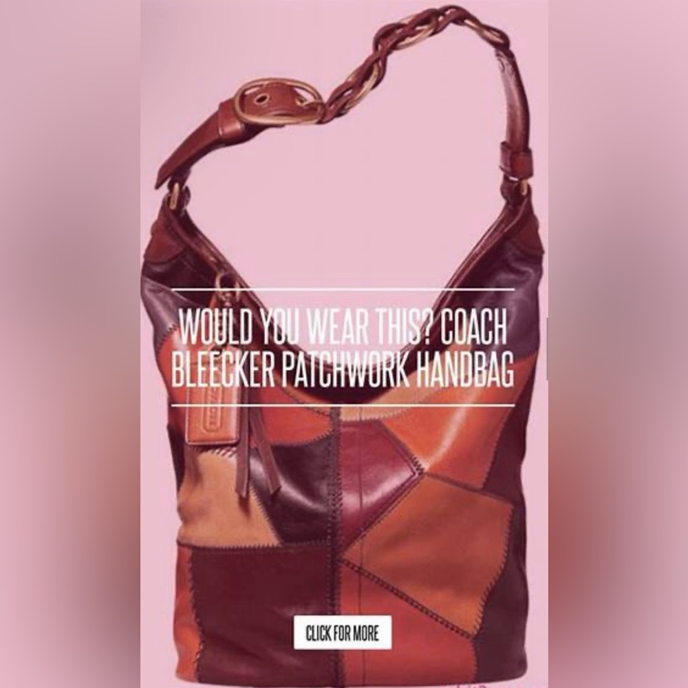 Coach Multicolor Patchwork Bleecker Bucket Bag - image 2